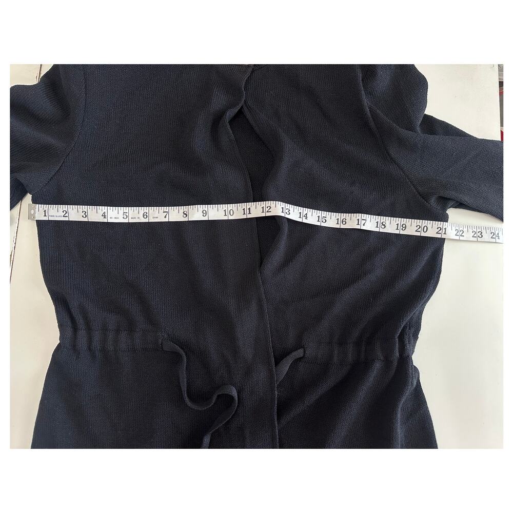 St. John Collection black women's jacket with signature brooch size 10 - Picture 9 of 12